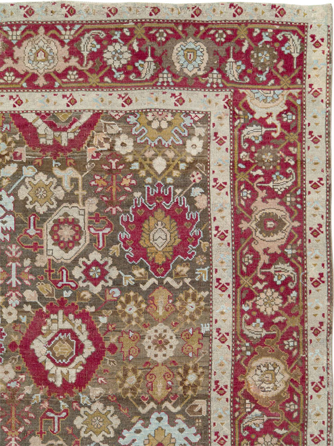 Antique Caucasian Karabagh Gallery Carpet, No.22366 - Gss