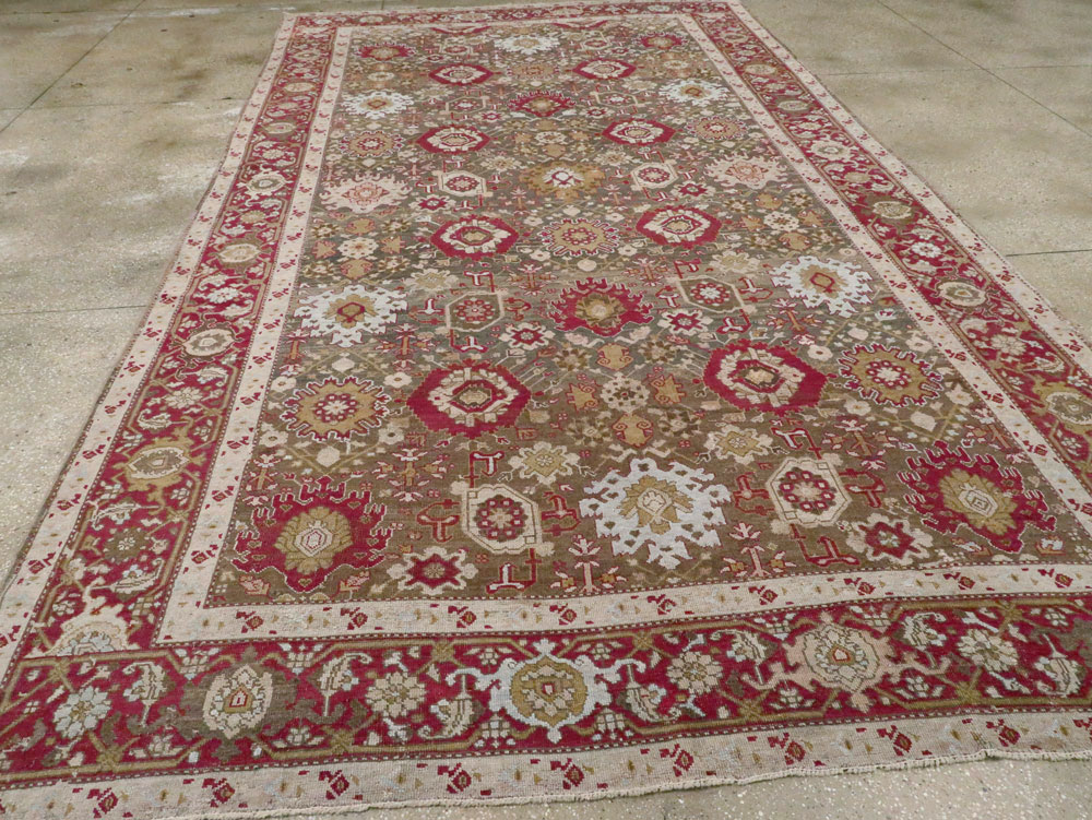 Antique Caucasian Karabagh Gallery Carpet, No.22366 - Gss