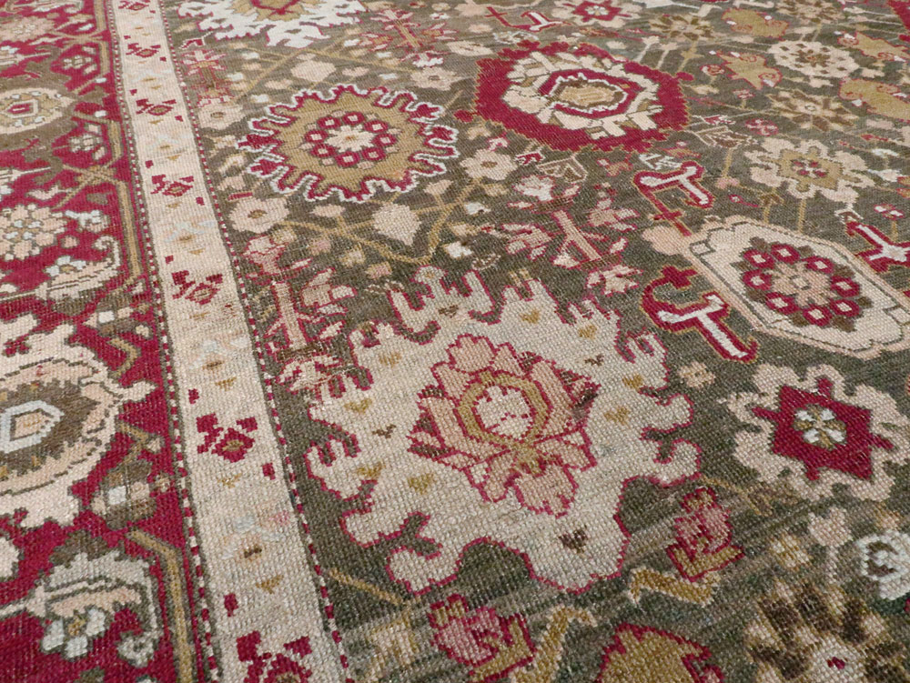 Antique Caucasian Karabagh Gallery Carpet, No.22366 - Gss