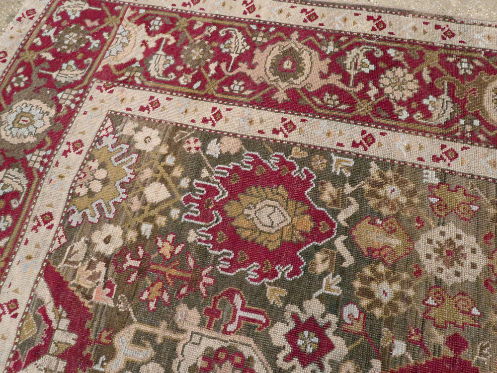 Antique Caucasian Karabagh Gallery Carpet, No.22366 - Gss
