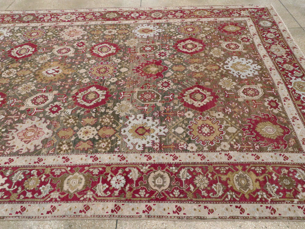 Antique Caucasian Karabagh Gallery Carpet, No.22366 - Gss