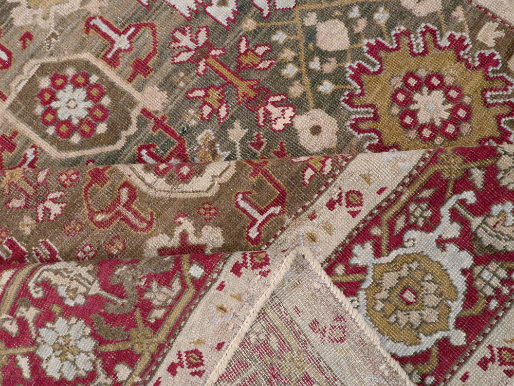 Antique Caucasian Karabagh Gallery Carpet, No.22366 - Gss