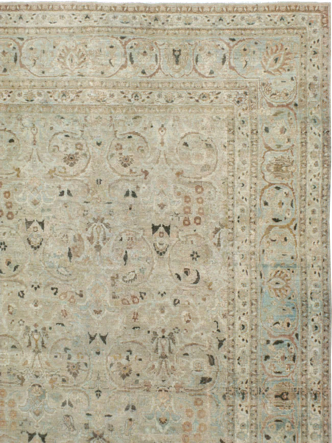 Antique Persian Tabriz Carpet, No.22375 - Gss