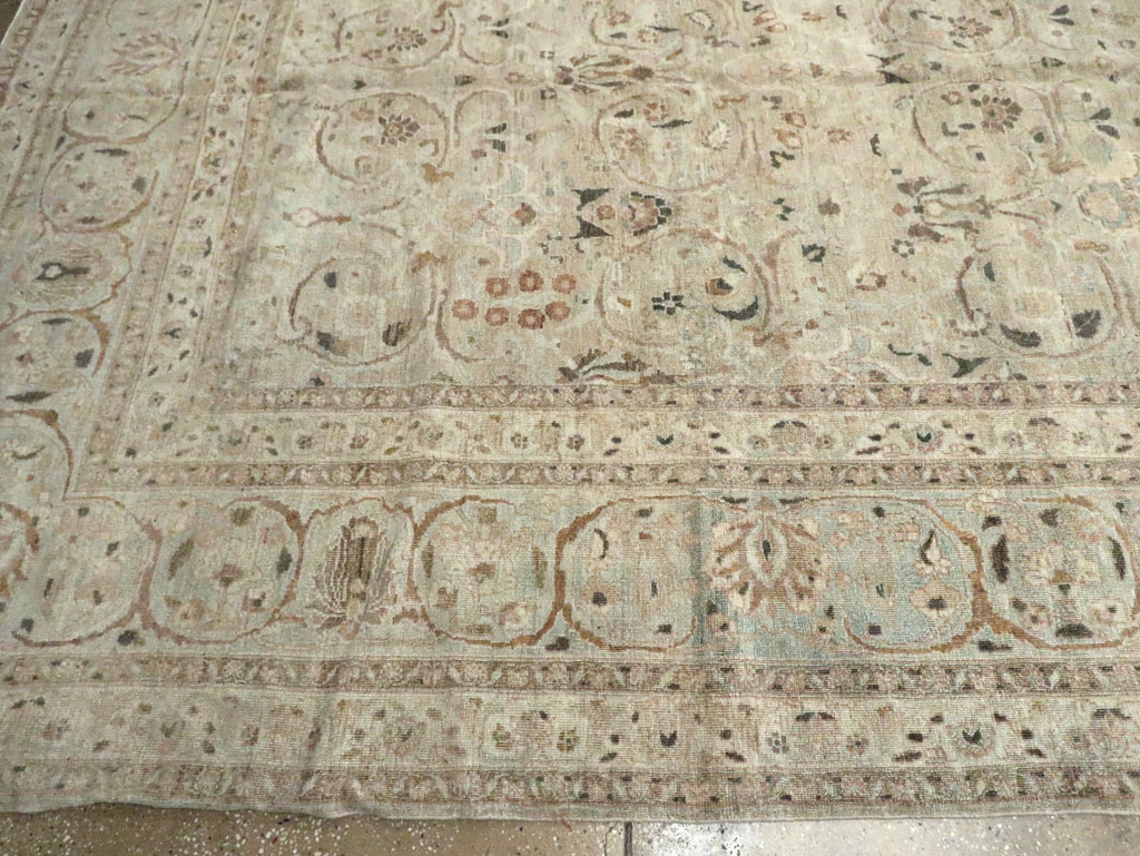 Antique Persian Tabriz Carpet, No.22375 - Gss