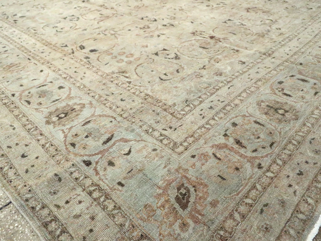 Antique Persian Tabriz Carpet, No.22375 - Gss