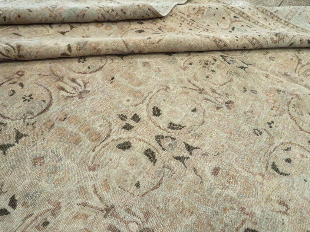 Antique Persian Tabriz Carpet, No.22375 - Gss