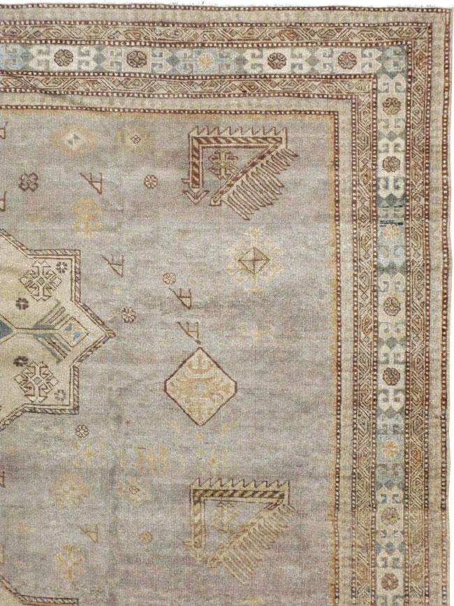 Vintage Persian Tabriz Carpet, No.22376 - Gss