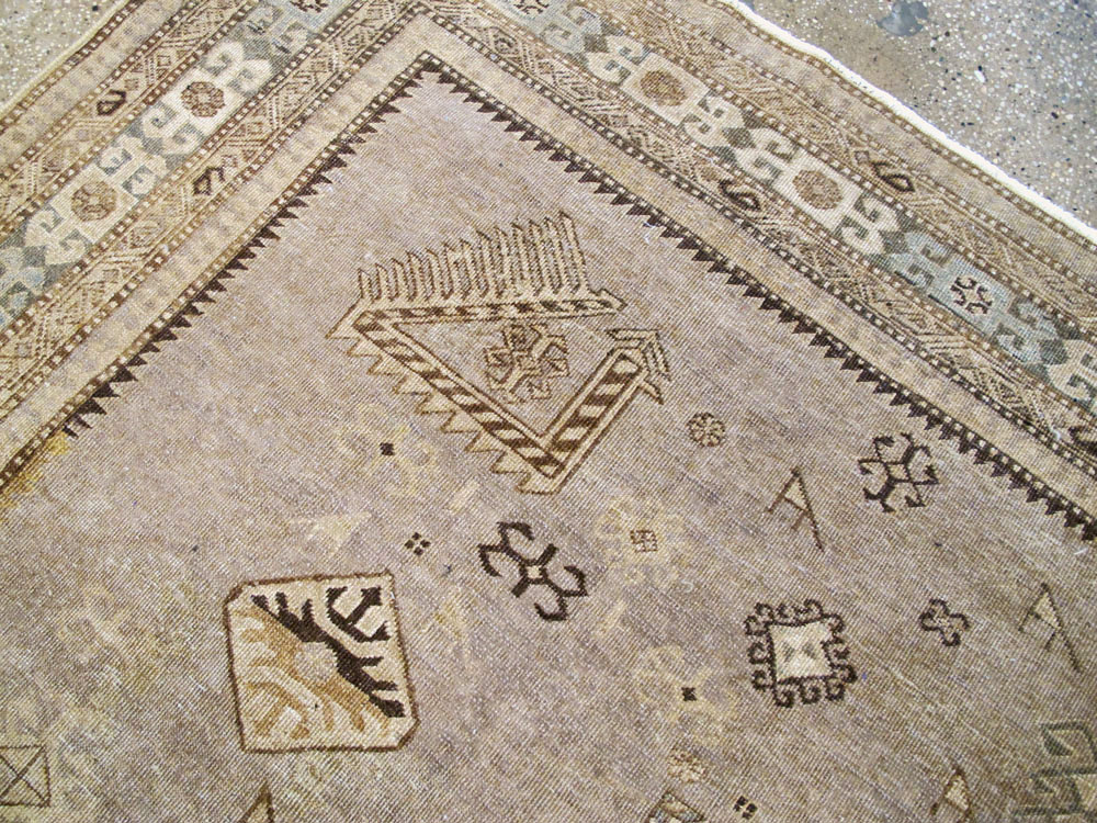 Vintage Persian Tabriz Carpet, No.22376 - Gss