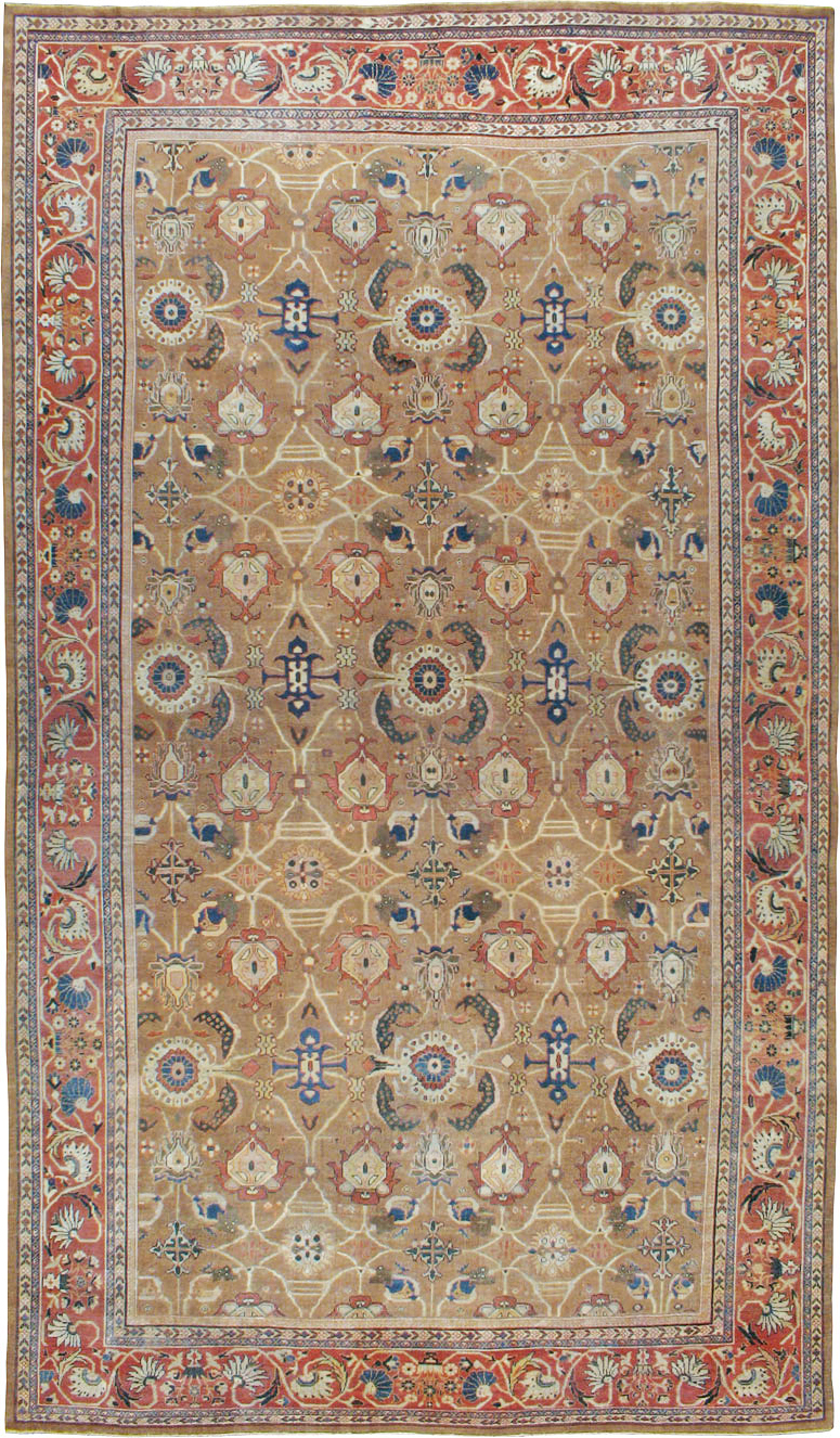 Antique Persian Mahal Carpet, No.22379 - Gss