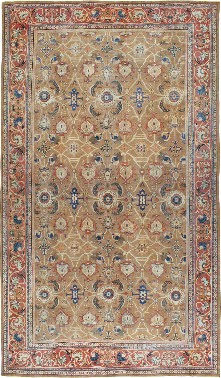 Antique Persian Mahal Carpet, No.22379 - Gss
