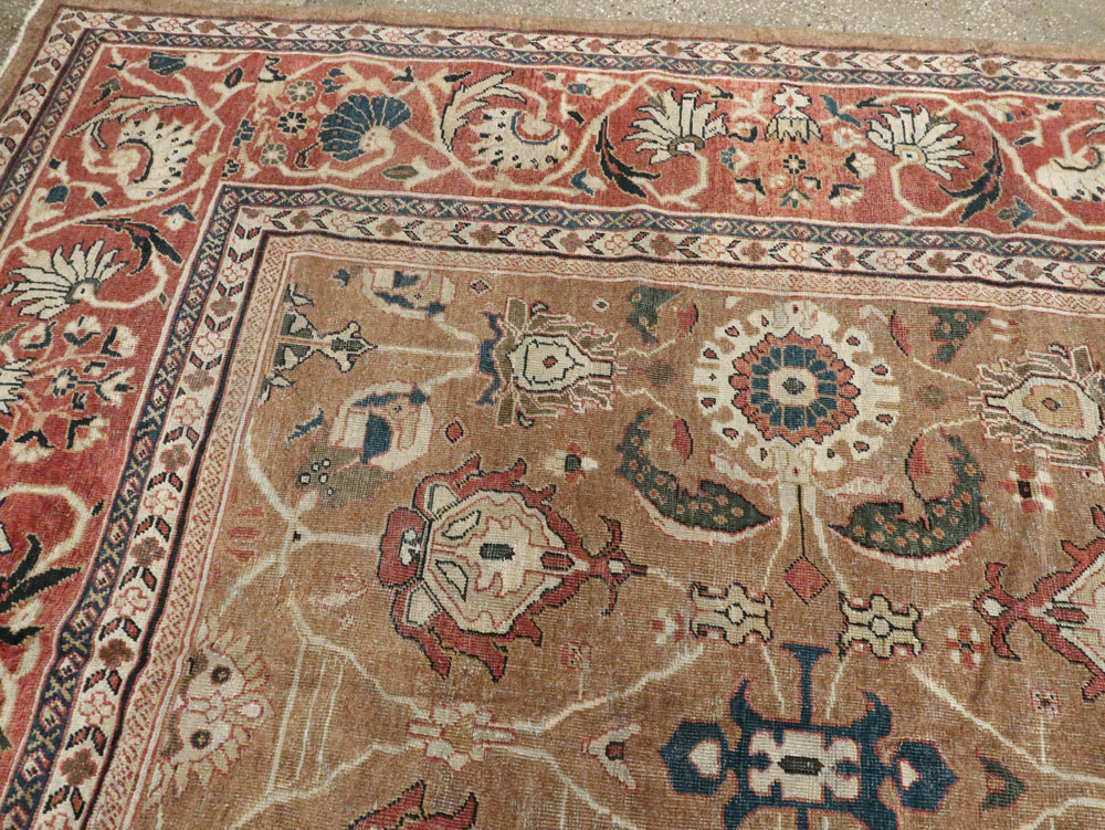 Antique Persian Mahal Carpet, No.22379 - Gss