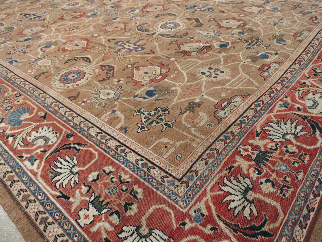 Antique Persian Mahal Carpet, No.22379 - Gss