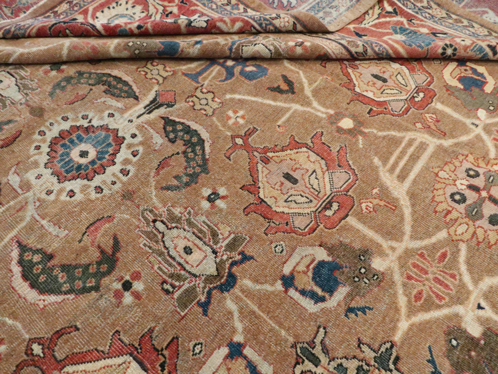 Antique Persian Mahal Carpet, No.22379 - Gss