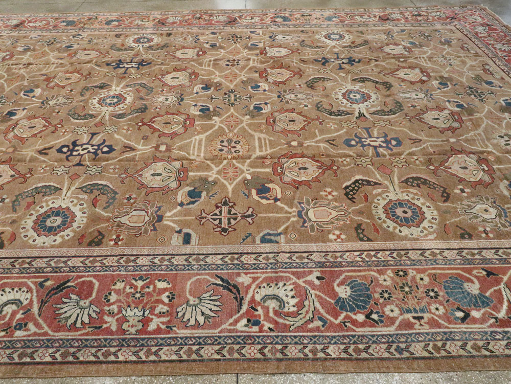 Antique Persian Mahal Carpet, No.22379 - Gss
