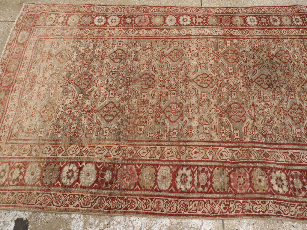 Antique Persian Kurd Bidjar Rug, No.22382 - Gss