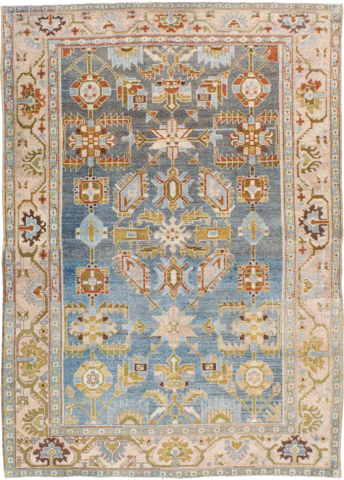 Vintage Persian Malayer Rug, No.22389 - Gss