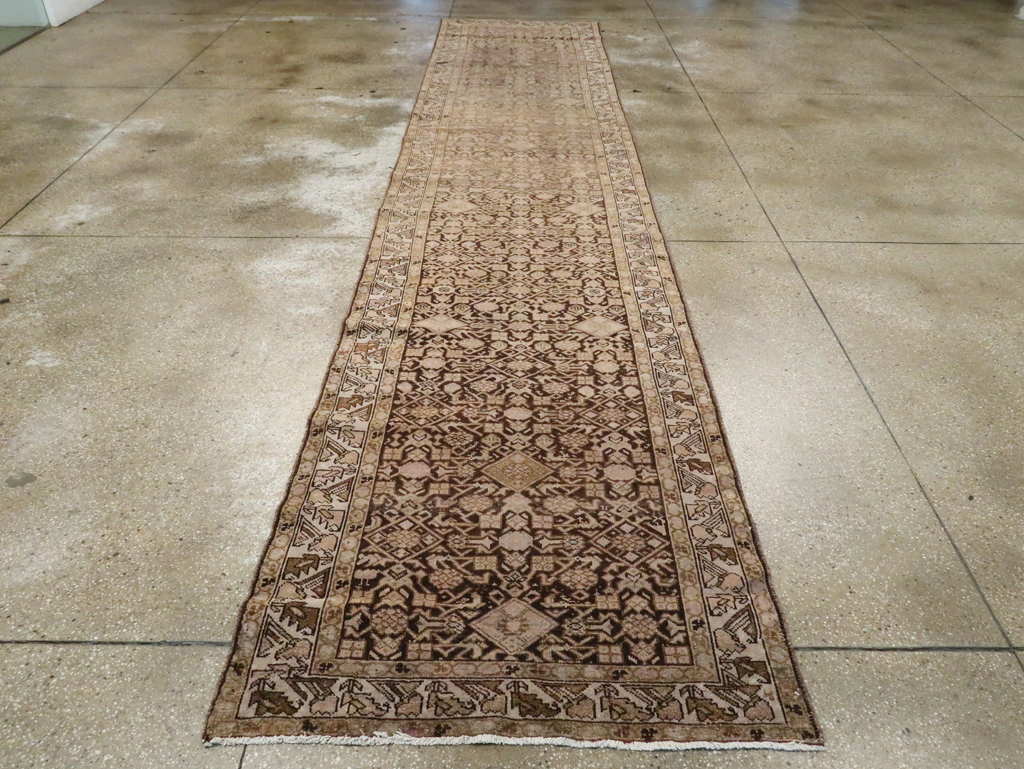Vintage Persian Malayer Runner, No.22391 - Gss
