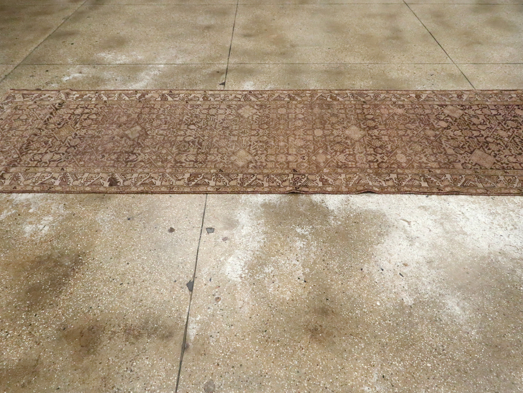 Vintage Persian Malayer Runner, No.22391 - Gss