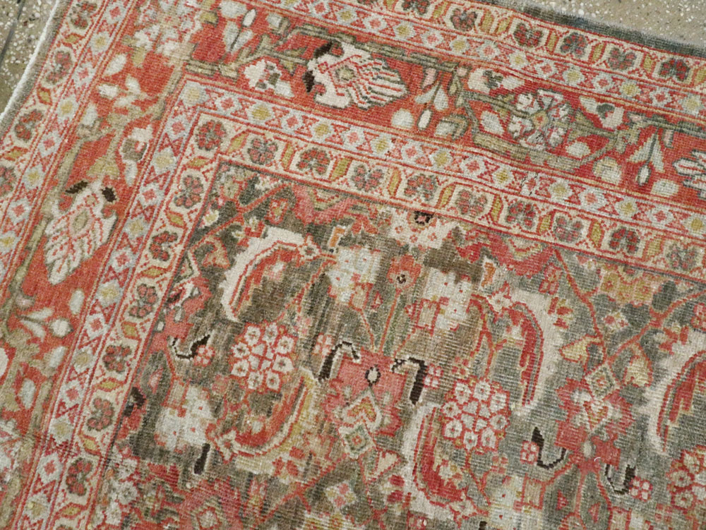 Antique Persian Mahal Rug, No.22392 - Gss