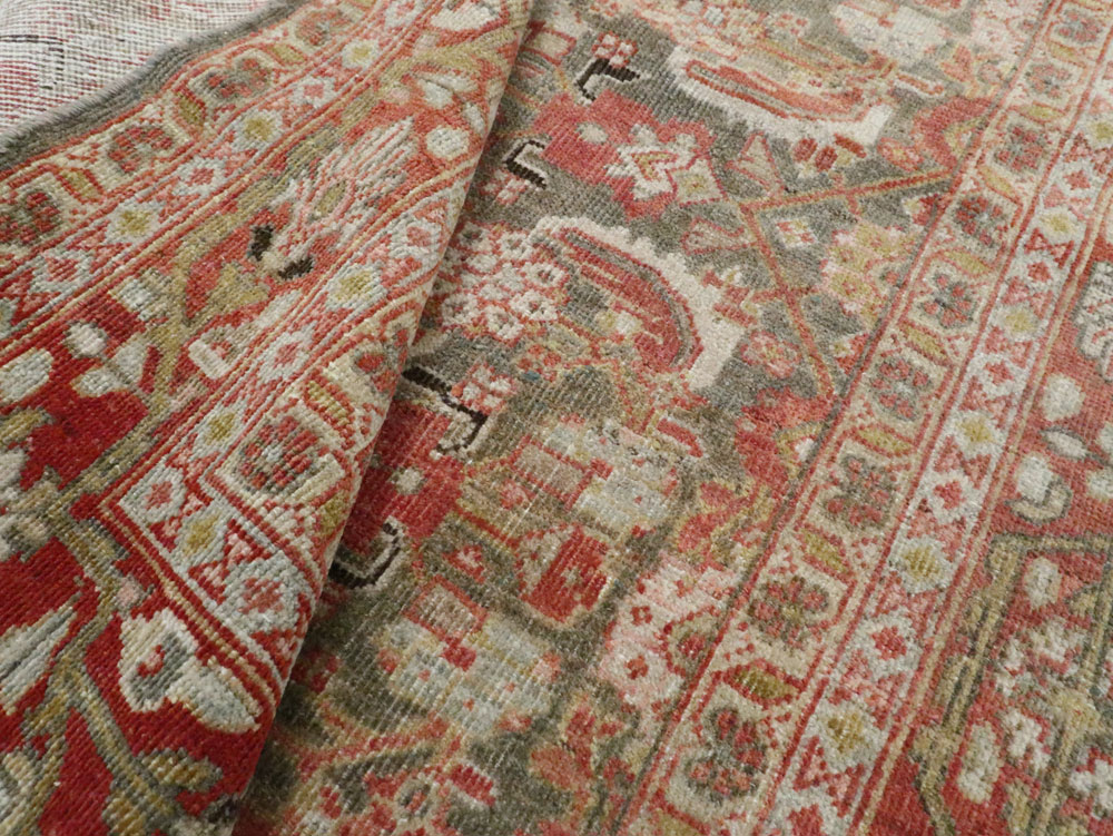 Antique Persian Mahal Rug, No.22392 - Gss