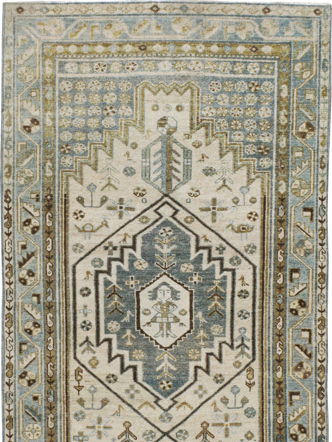 Antique Malayer Runner, No.22394 - Gss