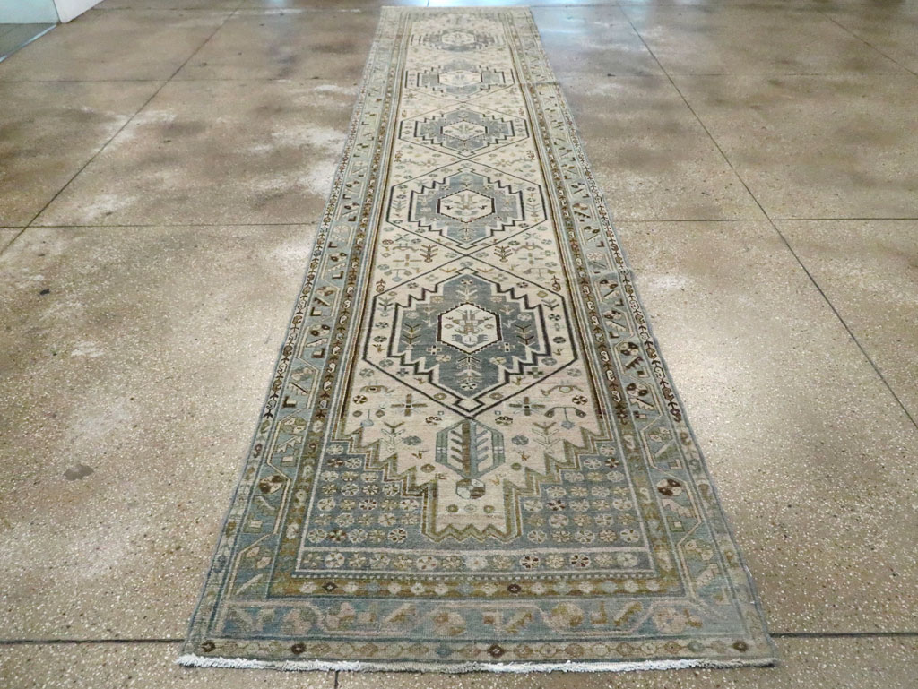 Antique Malayer Runner, No.22394 - Gss