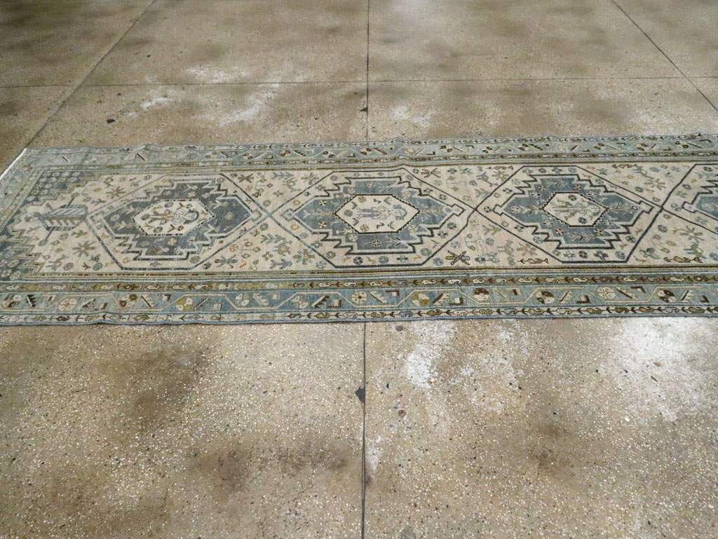 Antique Malayer Runner, No.22394 - Gss