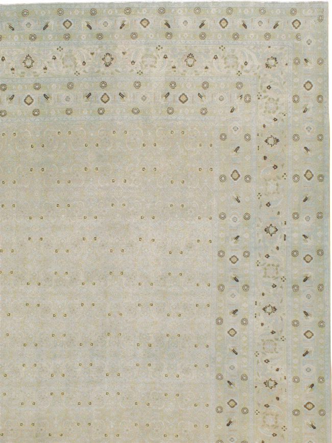 Antique Persian Tabriz Carpet, No.22397 - Gss