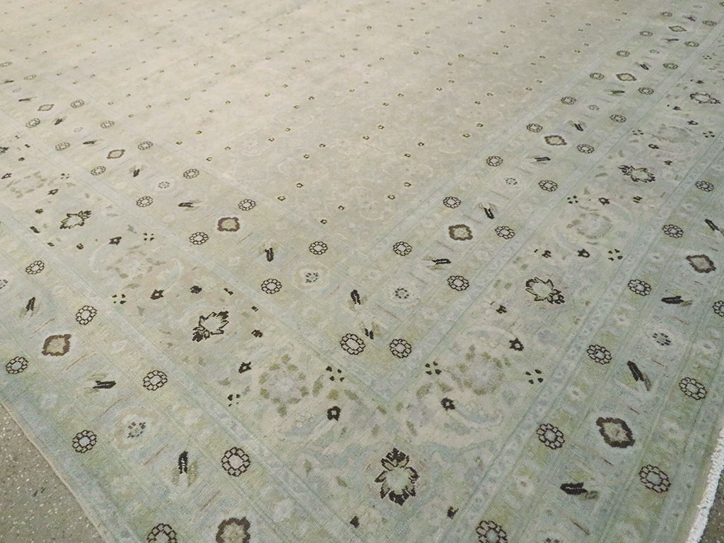 Antique Persian Tabriz Carpet, No.22397 - Gss