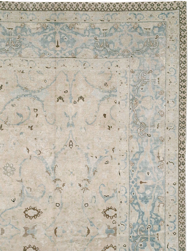 Antique Persian Tabriz Carpet, No.22407 - Gss