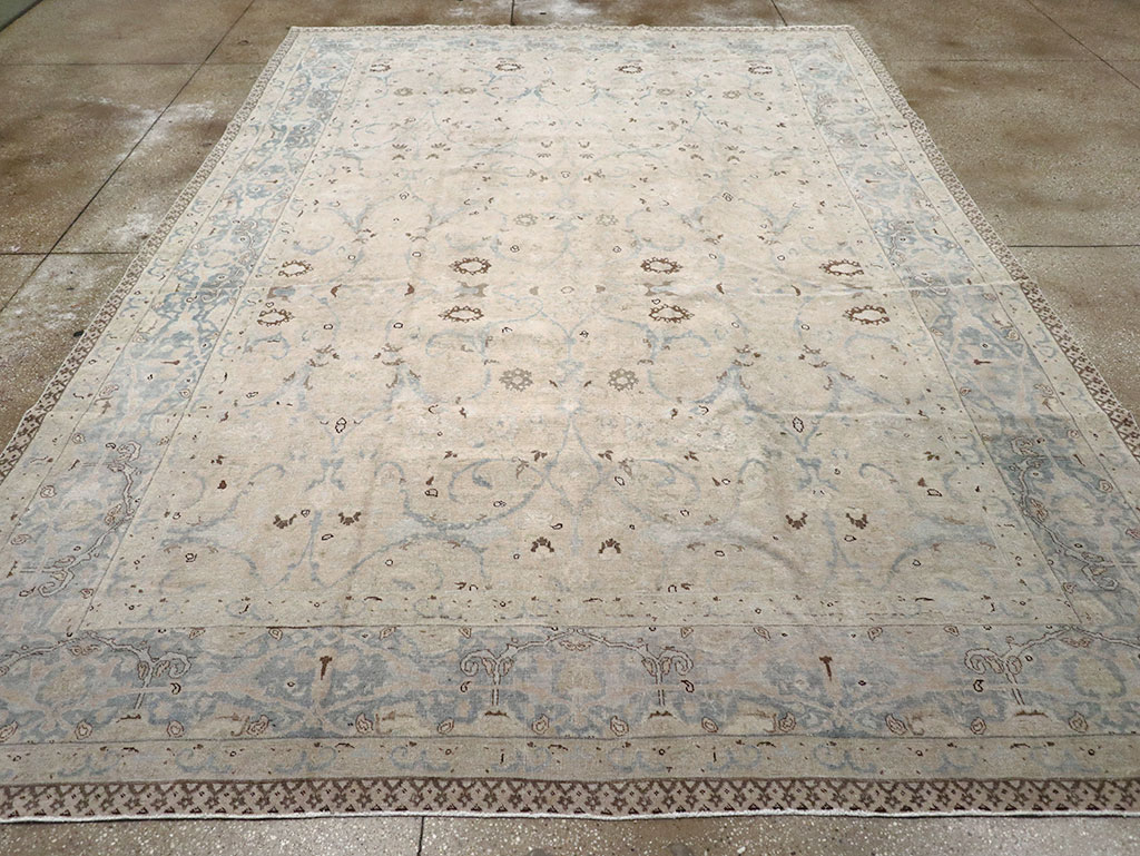 Antique Persian Tabriz Carpet, No.22407 - Gss