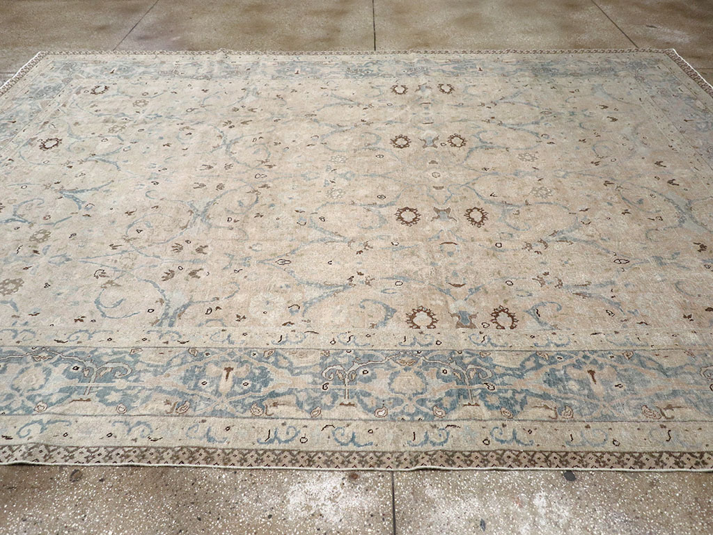 Antique Persian Tabriz Carpet, No.22407 - Gss