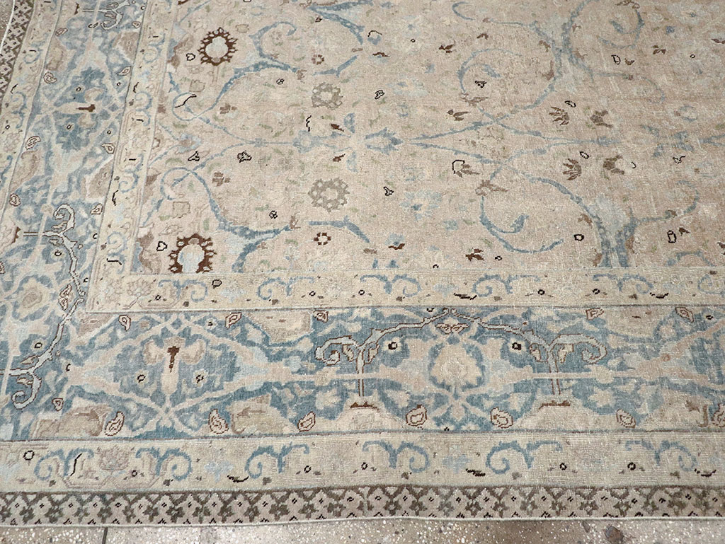 Antique Persian Tabriz Carpet, No.22407 - Gss