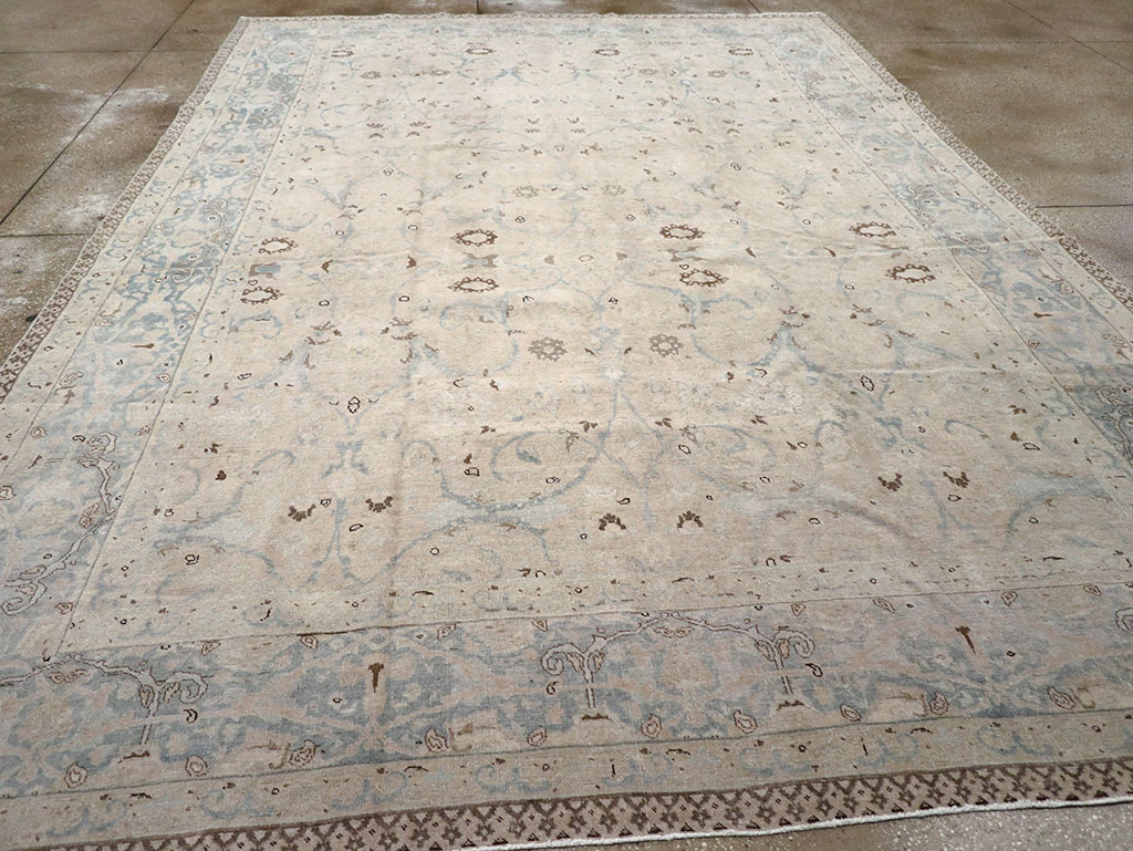 Antique Persian Tabriz Carpet, No.22407 - Gss