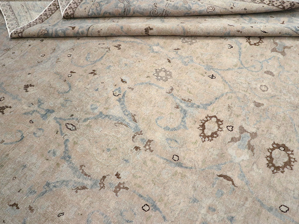 Antique Persian Tabriz Carpet, No.22407 - Gss