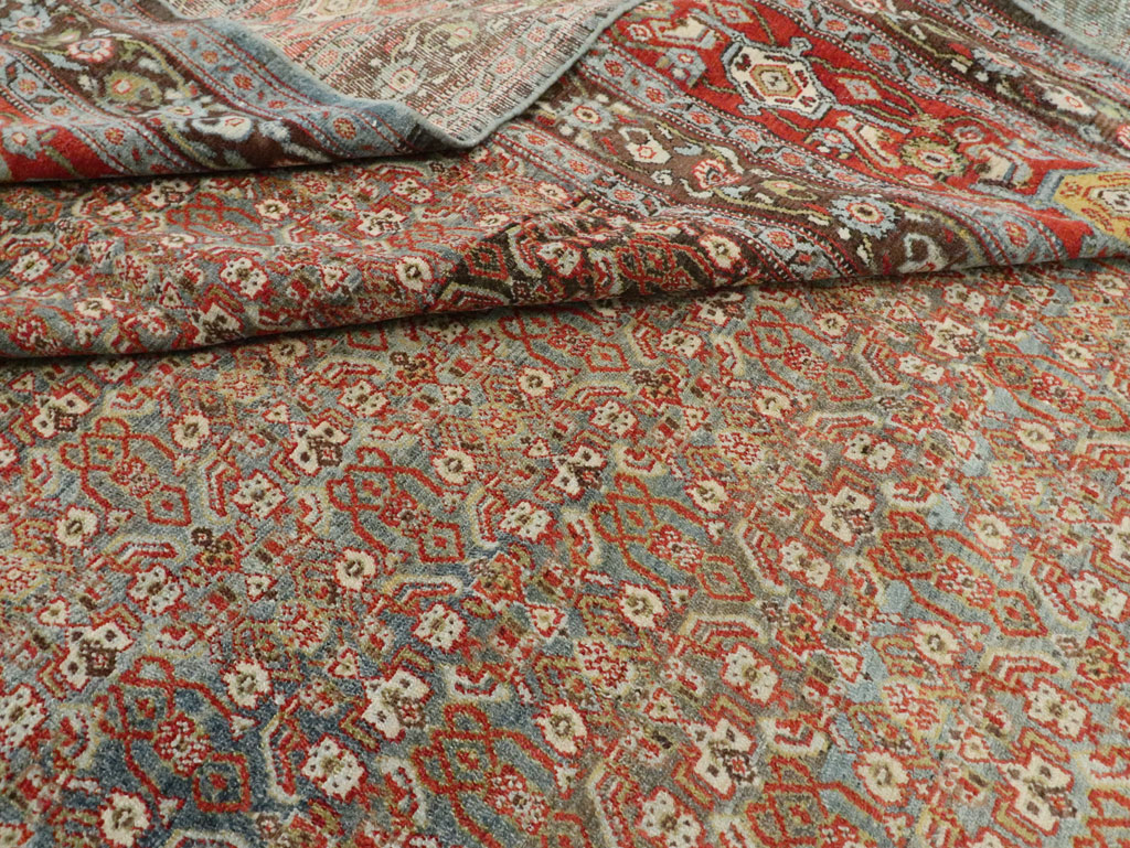 Antique Persian Senneh Carpet, No.22410 - Gss