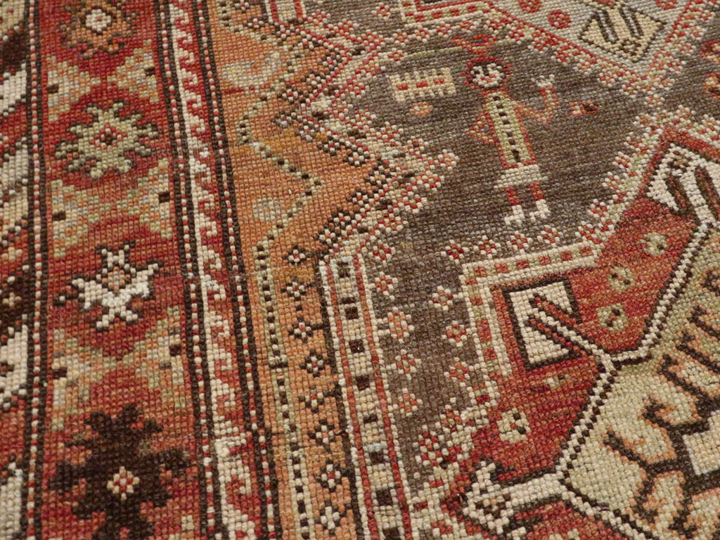 Antique Persian Afshar Rug, No.22414 - Gss