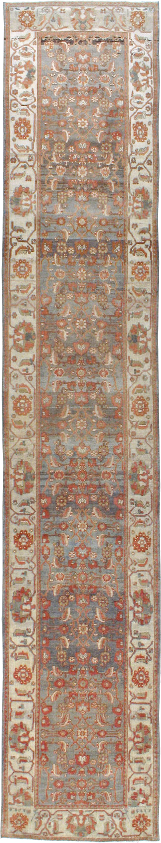 Vintage Persian Malayer Runner, No.22415 - Gss
