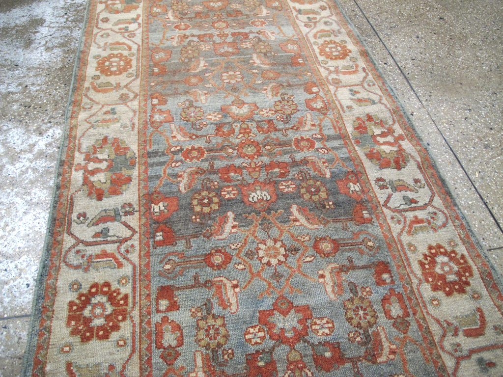 Vintage Persian Malayer Runner, No.22415 - Gss