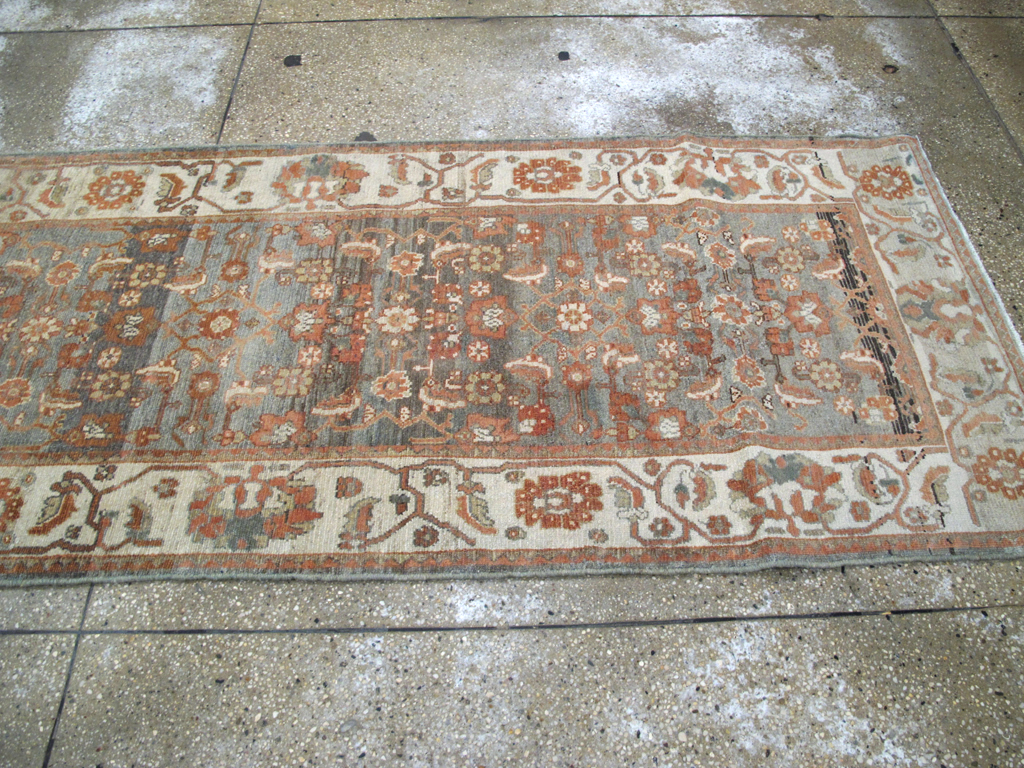 Vintage Persian Malayer Runner, No.22415 - Gss