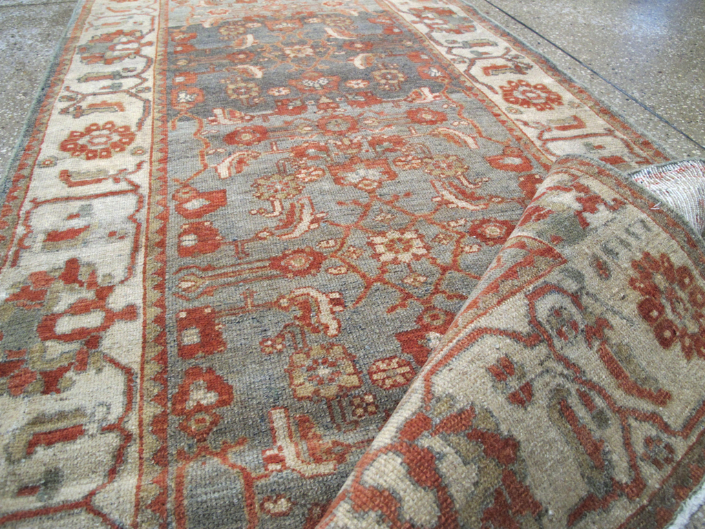 Vintage Persian Malayer Runner, No.22415 - Gss