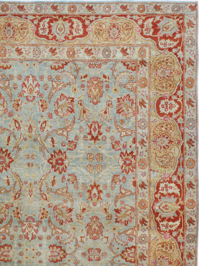 Antique Persian Tabriz Carpet, No.22416 - Gss