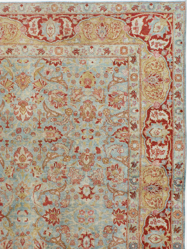 Antique Persian Tabriz Carpet, No.22416 - Gss