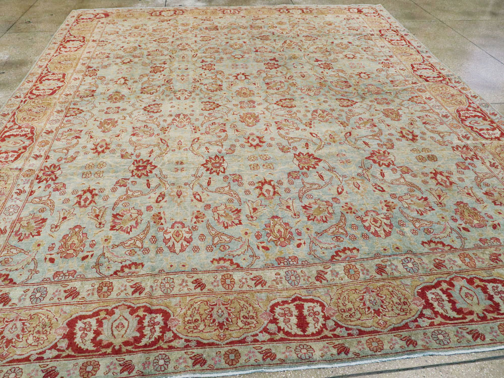 Antique Persian Tabriz Carpet, No.22416 - Gss