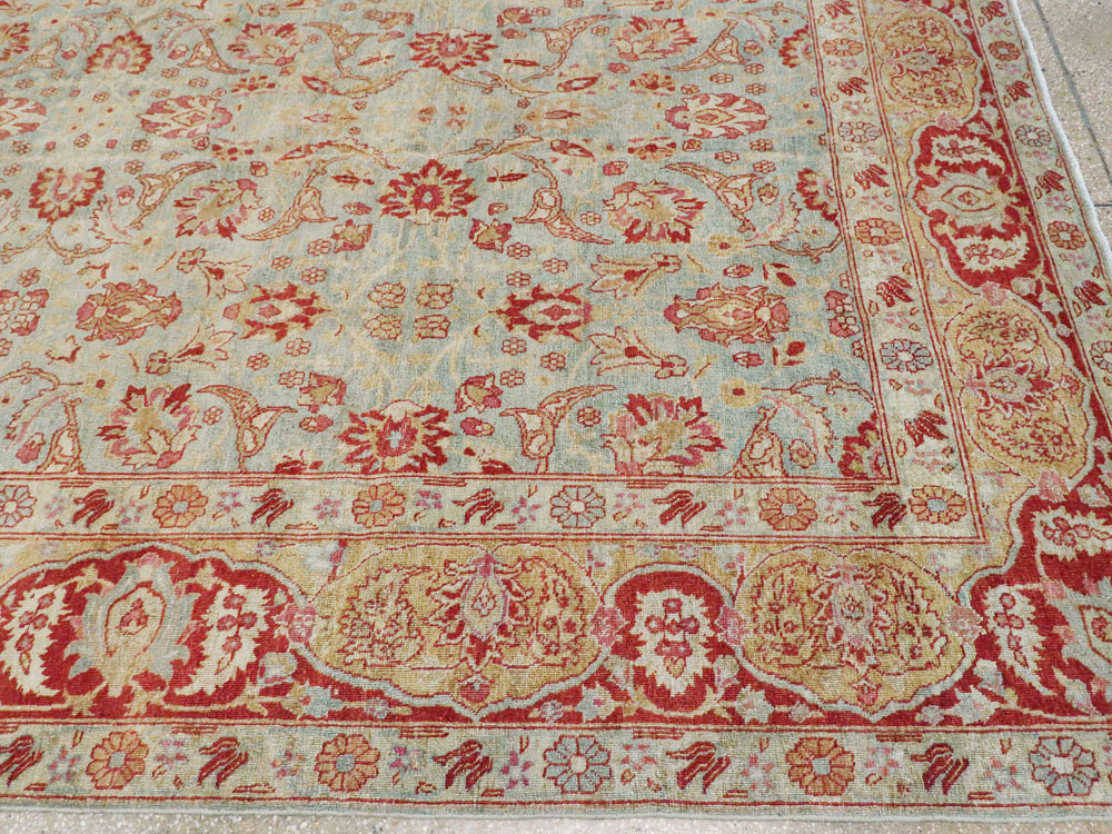 Antique Persian Tabriz Carpet, No.22416 - Gss