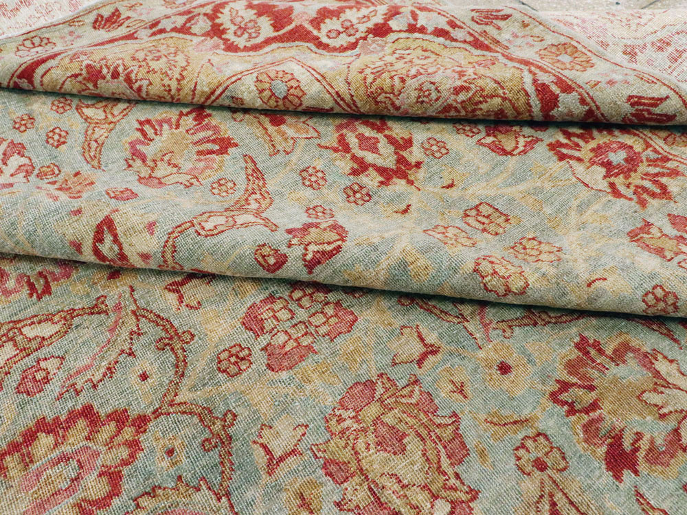 Antique Persian Tabriz Carpet, No.22416 - Gss