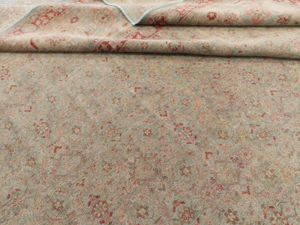 Antique Persian Tabriz Carpet, No.22419 - Gss