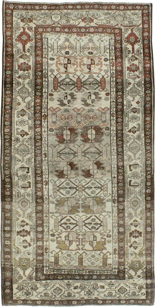 Antique Persian Kurd Bidjar Rug, No.22423 - Gss
