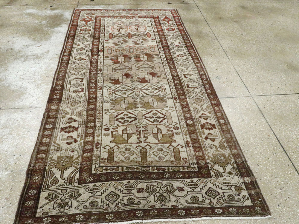 Antique Persian Kurd Bidjar Rug, No.22423 - Gss