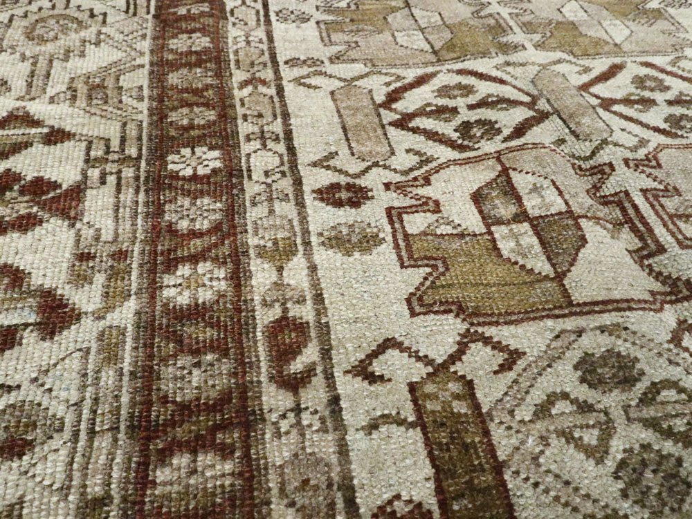 Antique Persian Kurd Bidjar Rug, No.22423 - Gss